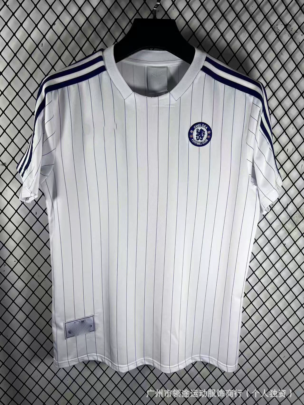 Футболку ретро футболная форма, Chelsea, с коротким рукавом, Испания