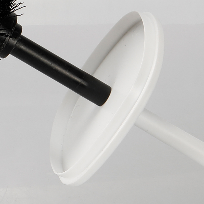 Patrón de onda cepillo de limpieza del hogar cepillo de baño traje de mango largo creativo simple inodoro cepillo de inodoro