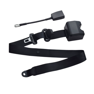 Factory wholesale auto safety belt automatic self-winding shrink three-point safety belt safety belt