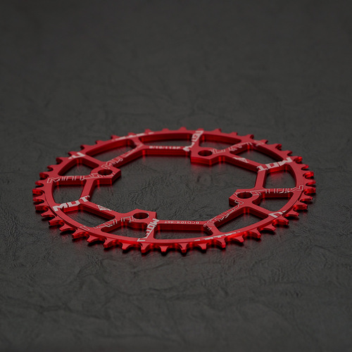 MOTSUV bicycle positive and negative tooth sprocket mountain bike 104BCD crank single speed chainring 40T42T46T52T