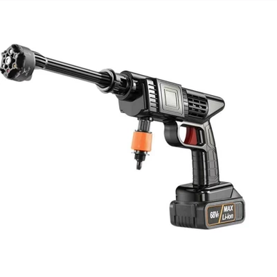 High pressure car wash water gun | water gun high-power lithium battery