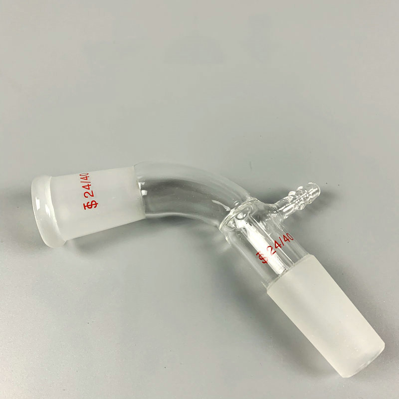 真空接受管24/29，24/40标准口真空尾接管105度尾接 …