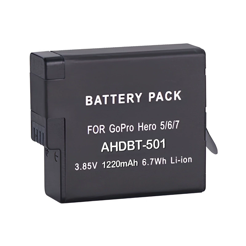 Подходят для GOPRO Hero7 6 5 Sport Camera AHDBT-501 601 AHDBT-701 аксессуары
