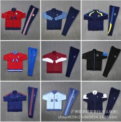 25新款冬装长拉夹克皇M赛热刺阿森纳曼L巴S切尔西训练服球衣