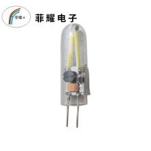 led灯丝G4灯珠 玻璃款 g4 COB  小灯泡 AC/DC12V通用 照明灯