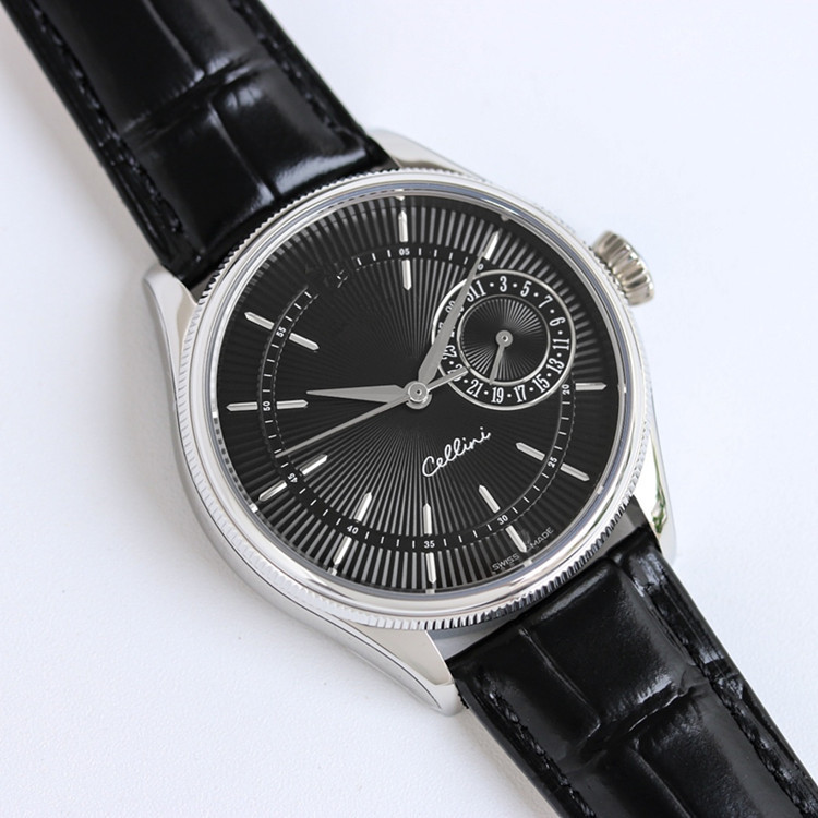 2025 Cellini Calendar Type Dual Time Type Time Series Men's Mechanical Watch Fully Automatic Watch Sapphire Mirror 2025 Cellini Calendar Type Dual Time Type Time Series Men's Mechanical Watch Fully Automatic Watch Sapphire Mirror