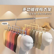 收纳家用挂钩挂帽子围巾丝巾包宿舍柜内吊带衣架包包挂钩挂帽神器