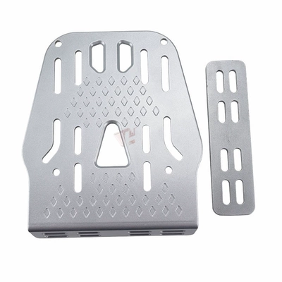 Suitable for Most Backrest Expansion Tail Box Brackets to Install Modified Yadi Emma Bell Electric Motorcycle Scooters (Child seat shed) - no-3-expansion-bracketsilver-gray-aluminum-comes-with-screw-accessories-default-item