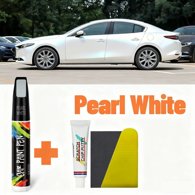 Avtomobil boya qələmləri: Car Paint Repair and - p116-pearl-white-4pcs