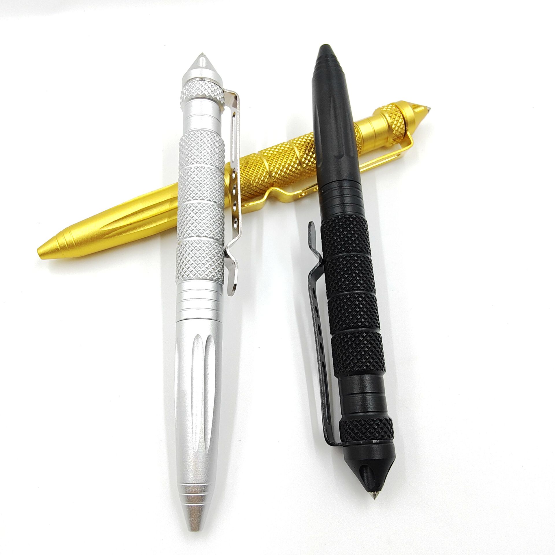 Escritura de cabeza de tungsteno B2 defensa táctica de defensa de la pluma EDC multifunción pluma de guerra especial al aire libre herramienta de supervivencia para romper ventanas