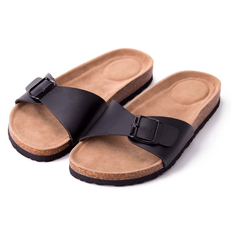 Summer Cork Sandals For Men Beach And Outdoor Wear Large Sizes_voghion.com