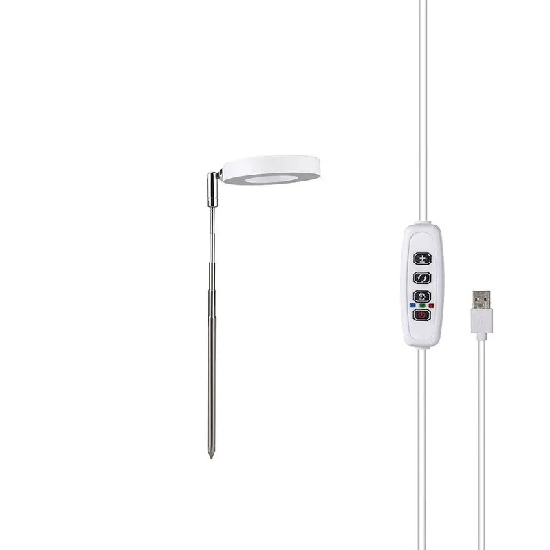 LED伸缩植物灯生长灯红蓝光全光谱多肉植物多肉可调光台灯补光