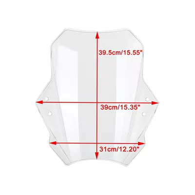 Motorcycle front windshield – Honda High-Definition Front Windshield