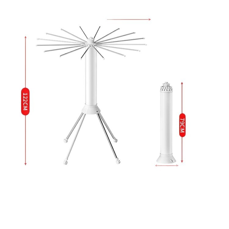 Balcón plegable multifuncional doméstico sin instalación para secar ropa en la sala de secado de ropa