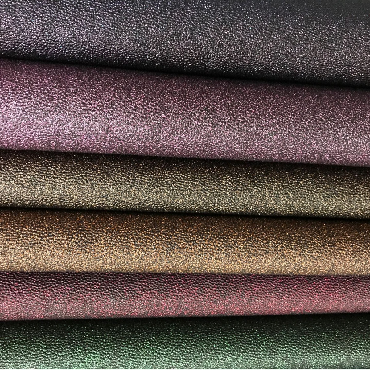 工厂粒子纹新款小点点金银粉颗粒 加厚PVC皮革 适用鞋