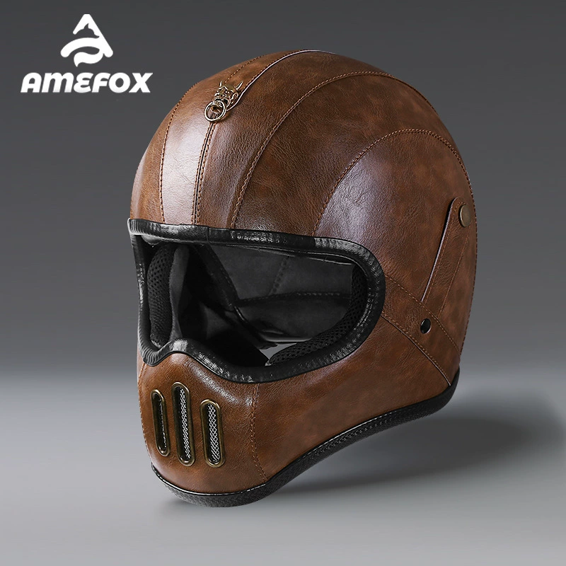 Glass retro half helmet, wholesale