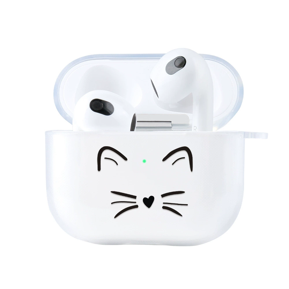 Совместимый с Apple, защитный чехол для свежих наушников, Bluetooth, коллекция 2021 года
