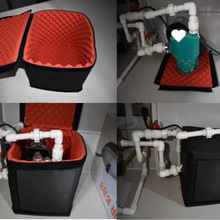 吸音空压机家用增压水泵通用隔音罩发电机防噪音隔音箱防火加厚