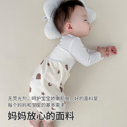 Wholesale Boneless Seamless Absorbent Diaper Pants Cartoon Print Waterproof Diaper Pants Soft and Comfortable Washable Diaper Pad Dropshipping