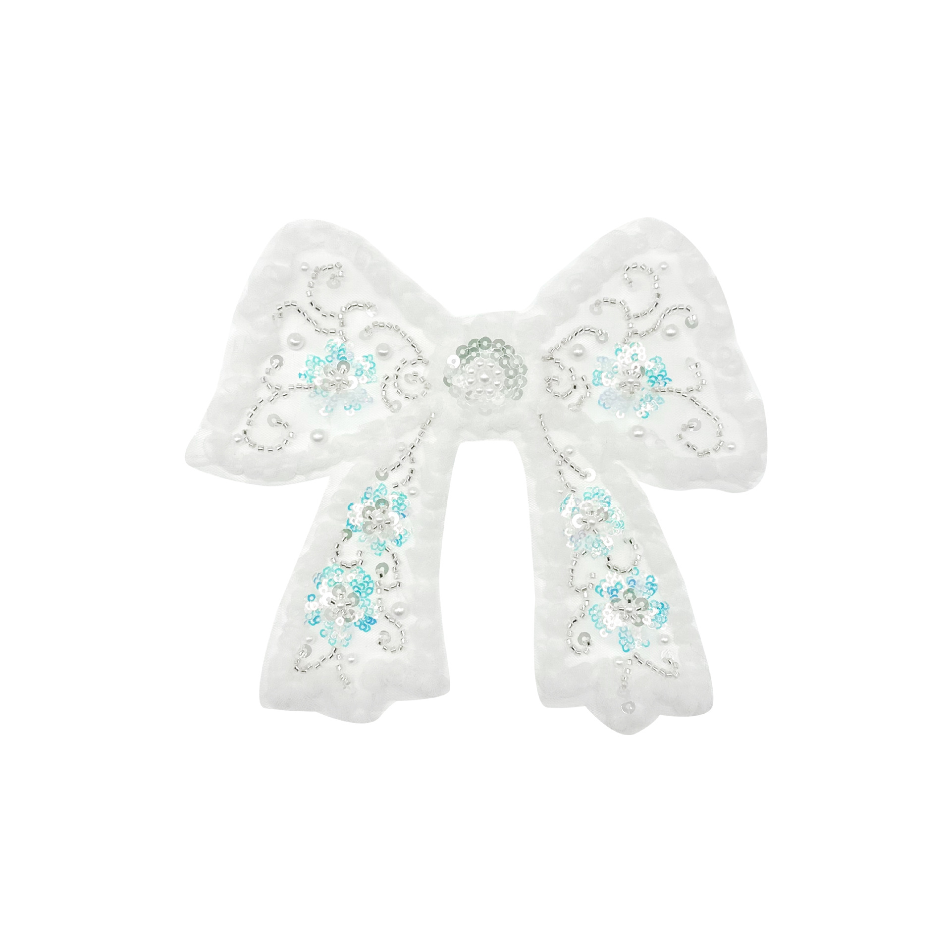 Primavera y verano nuevo color fantasma esquinilla clavos perlas arco decoración tela bordada vestido sin mangas chaqueta maleta de cabello image 7