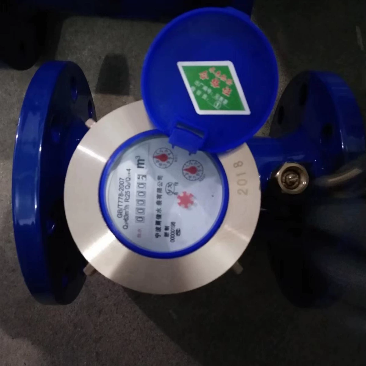 Горячий счетчик воды снабжения жилищем дома счетчика воды DN15 ротора Ningbo счетчика воды механически арендный высокотемпературное сопротивление 4 пункта 6 пунктов