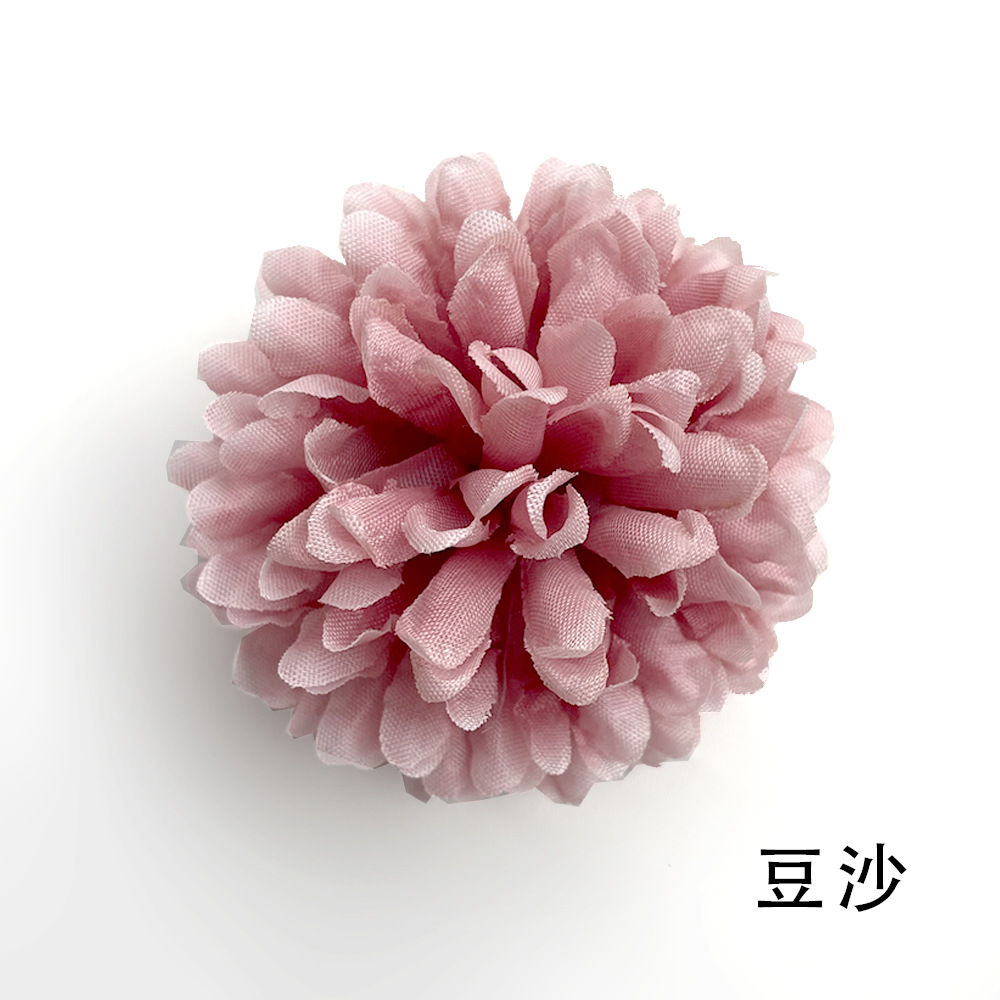 Simulación bola de flores de 7cm boda decoración del hogar al por mayor diy ping pong bola de flores falsas flores de seda fotos