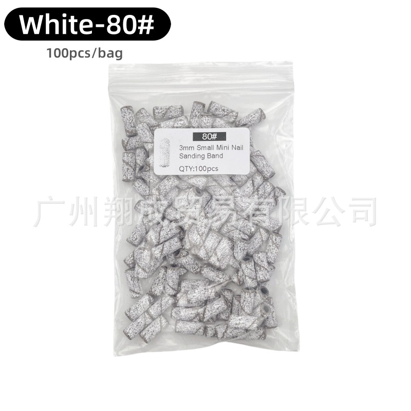 Internet celebridad anillo de arena de uñas de tamaño pequeño rodamiento mini conjunto anillo de arena núcleo del eje manicura removedor de uñas cabeza de molienda 3,1mm