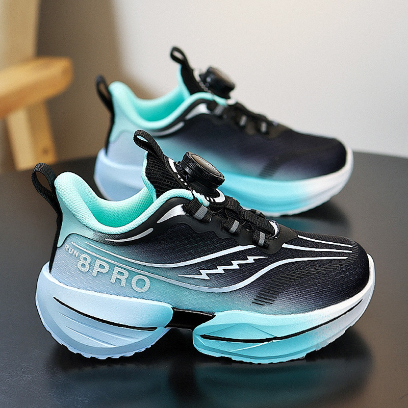 Zapatos para niños, niñas 2025 nuevos zapatos deportivos para niños de primavera Red Rabbit 8por, zapatos de baloncesto para correr de malla para niños grandes, niñas