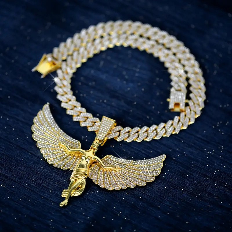 Dorado con collar 18 pulgadas