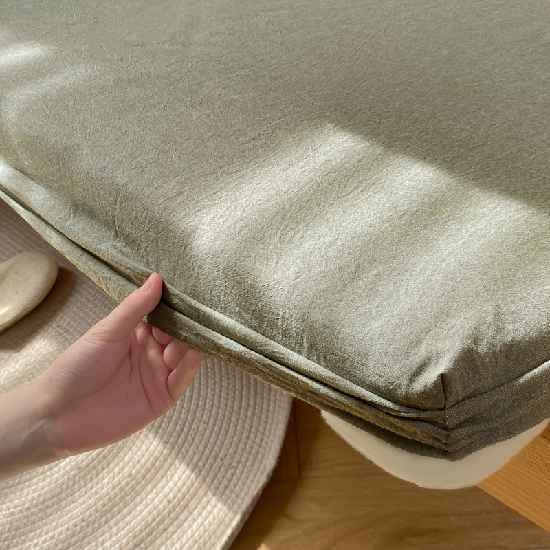 Children's Solid Colour Bed Sheet Three-piece Bedding Set_voghion.com