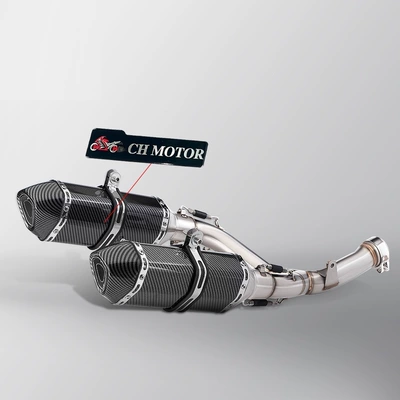 CRF450R 450RX exhaust pipe – Exhaust pipe - d