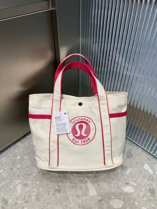 lululemon20L 大容量 シングルショルダー テニス キャンバスバッグ トートバッグ ポータブル カジュアル 旅行 スポーツ 防水 レディース|undefined