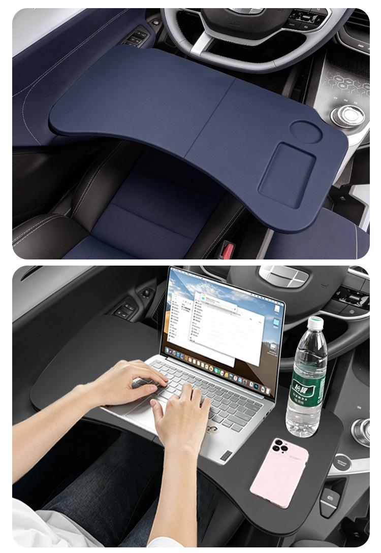 Car-mounted small table suitable for Geely Geometry A/C, in-car dining table, foldable computer desk, car accessories