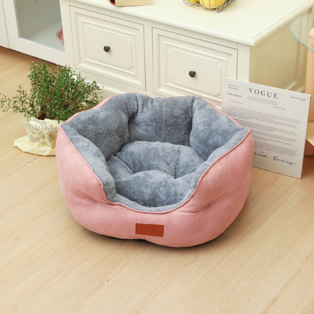 Máquina de peluche de invierno lavable transfronterizo perrera gamuza mascota dormir nido multi-escena antideslizante gato estera caliente