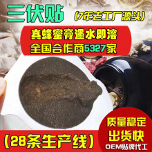 源头厂家三伏贴成人儿童穴位贴发热三伏灸保健艾草小儿蜂蜜膏贴