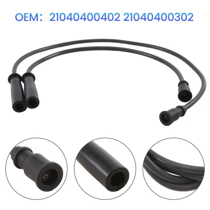 21040400402 Beach Vehicle Atv Utv Front and Rear Cylinder Ignition Wire Spark Plug Wire High Voltage Wire Odes800Cc