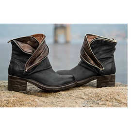 2019年欧美时尚短靴女靴