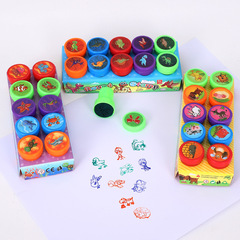 10 boxes of children's stamps, fun animals, Valentine's Day, Christmas, teacher's comment stamps, stamp set