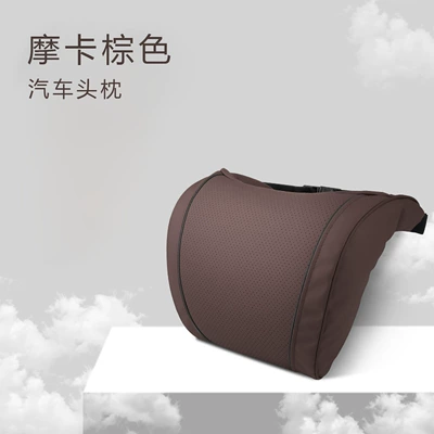Suitable for Ideal Tesla Headrest | Headrest - k-style-napa-headrest-mocha-brown-one-pack
