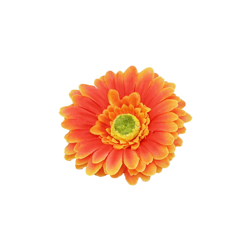 跨境批发仿真花非洲菊花头花朵半成品配件diy装饰插花拍摄道具|undefined
