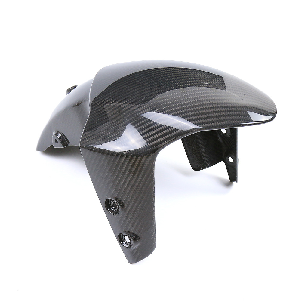 Suitable for yamaha Yamaha MT09 FZ09 motorcycle modified carbon fiber front fender soil removal mud retaining tile