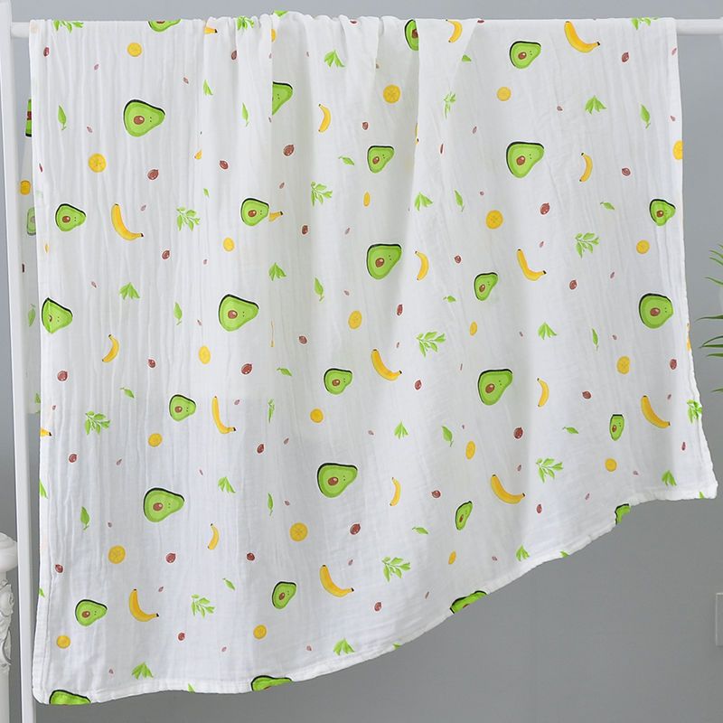 Single-Layer Gauze Newborn Delivery Room Wrap Baby Bath Towel Swaddling Towel Summer Extra Thin Blanket Bed Sheets Supply Chain