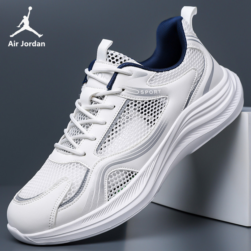 Jordan men's shoes, autumn and summer models, breathable sports shoes, shock-absorbing men's mesh shoes, lightweight shoes, men's soft-soled running shoes Jordan men's shoes, autumn and summer models, breathable sports shoes, shock-absorbing men's mesh shoes, lightweight shoes, men's soft-soled running shoes