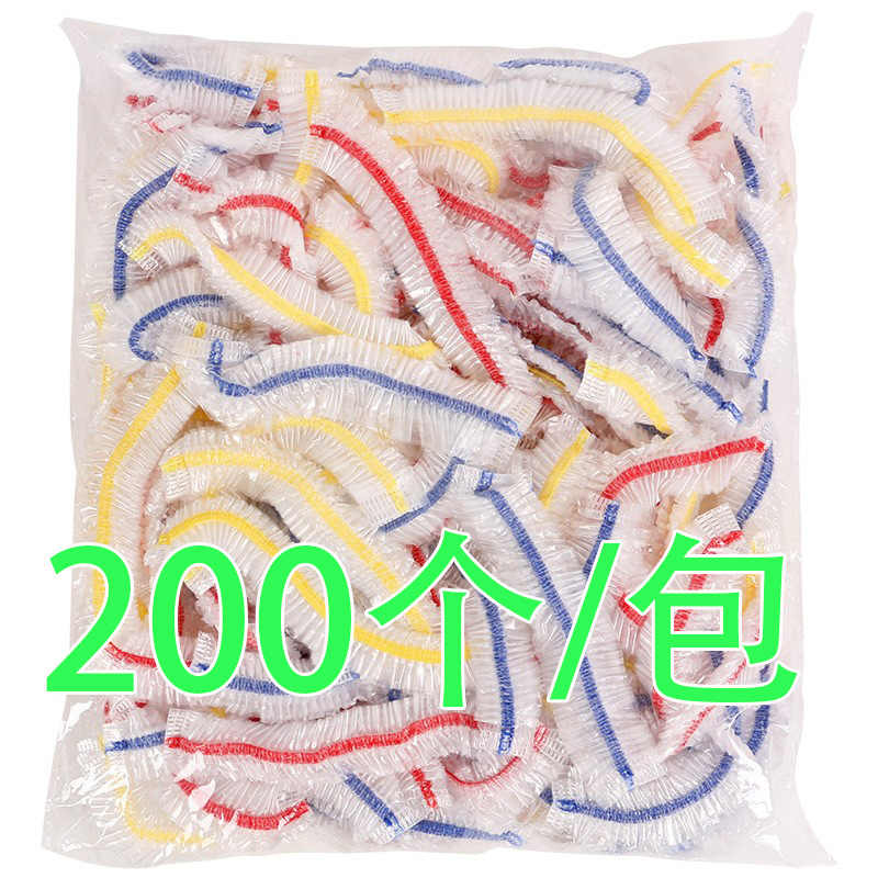 Color elástico desechable PE fresco-Mantenimiento de la cubierta sobras refrigerador fresco-Mantenimiento de la cubierta del Tazón hogar grado alimenticio fresco-Mantenimiento de la cubierta de la película al por mayor