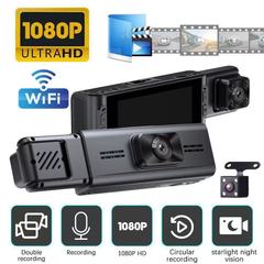 ドライブレコーダー S18 新しいプライベートモデル 3.16inchIPS HD ナイトビジョン車両 WIFI カメラ Cardvr