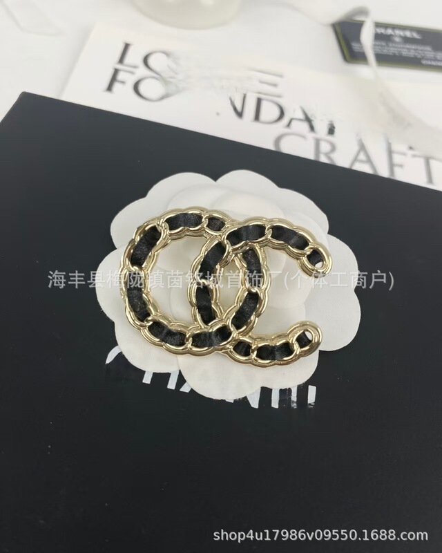 25新款欧美小香风粉色蝴蝶结花朵气质女士饰品时尚百搭潮流胸针|undefined