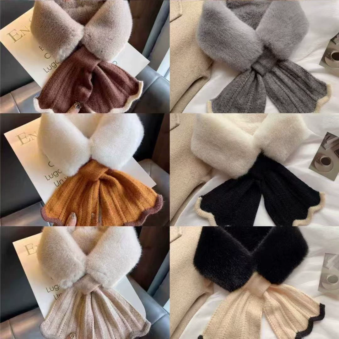 Горячая распродажа меховых нагрудников женской осенью и зимой