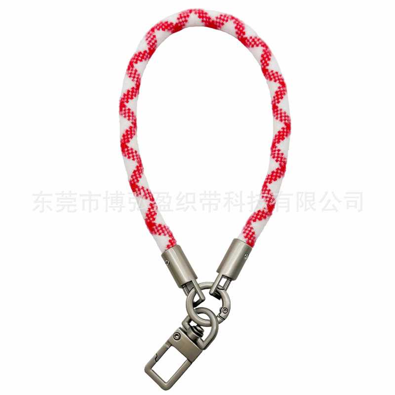 8MM圣诞限定手腕毛毛挂件短款高端手机挂绳包挂钥匙扣挂件DIY|undefined
