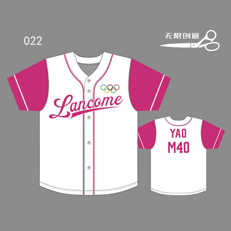 2026跨境3D印花棒球服短袖个性设计logo带扣子宽松休闲潮牌服棒球