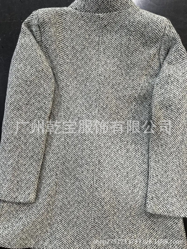 2025现货新款跨境外贸欧美女装热销款春秋款单排多扣立领西装外套|undefined